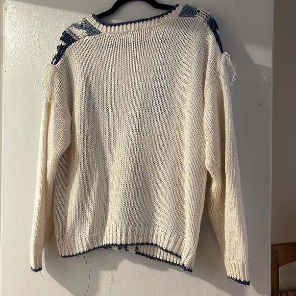 Vintage Fringe Knit Cardgian - Picture 4 of 4